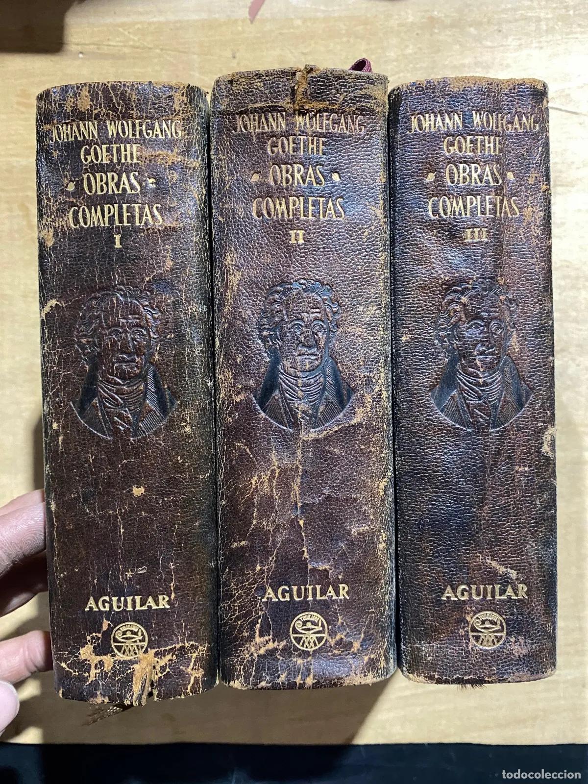 Livros em segunda m&atilde;o: Johann Wolfgang von Goethe - Obras completas