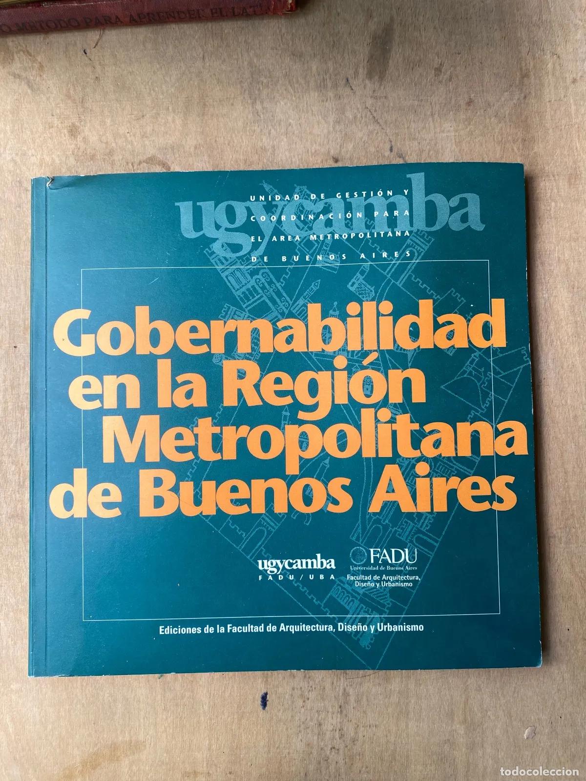 Livros em segunda m&atilde;o: Gobernabilidad en la Region Metropolitana de Buenos Aires