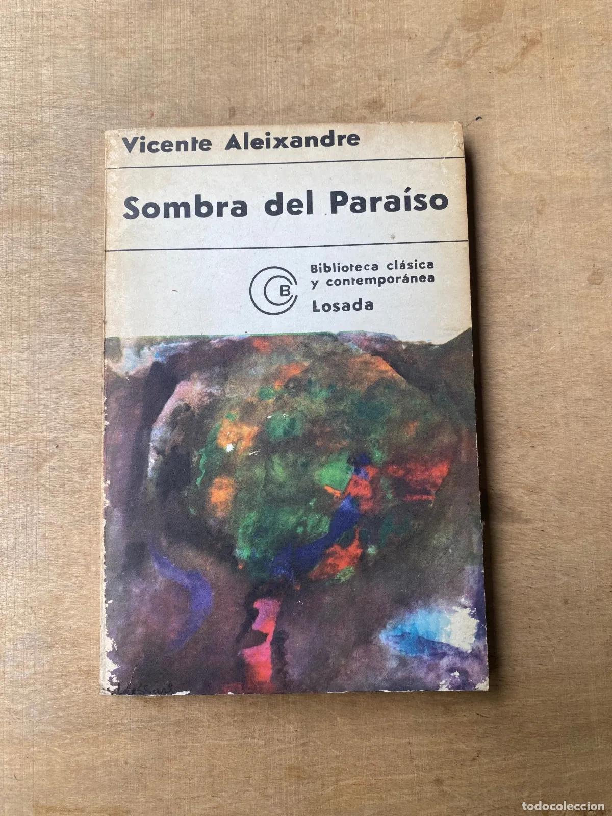 Livros em segunda m&atilde;o: Vicente Aleixandre - Sombra del Paraiso