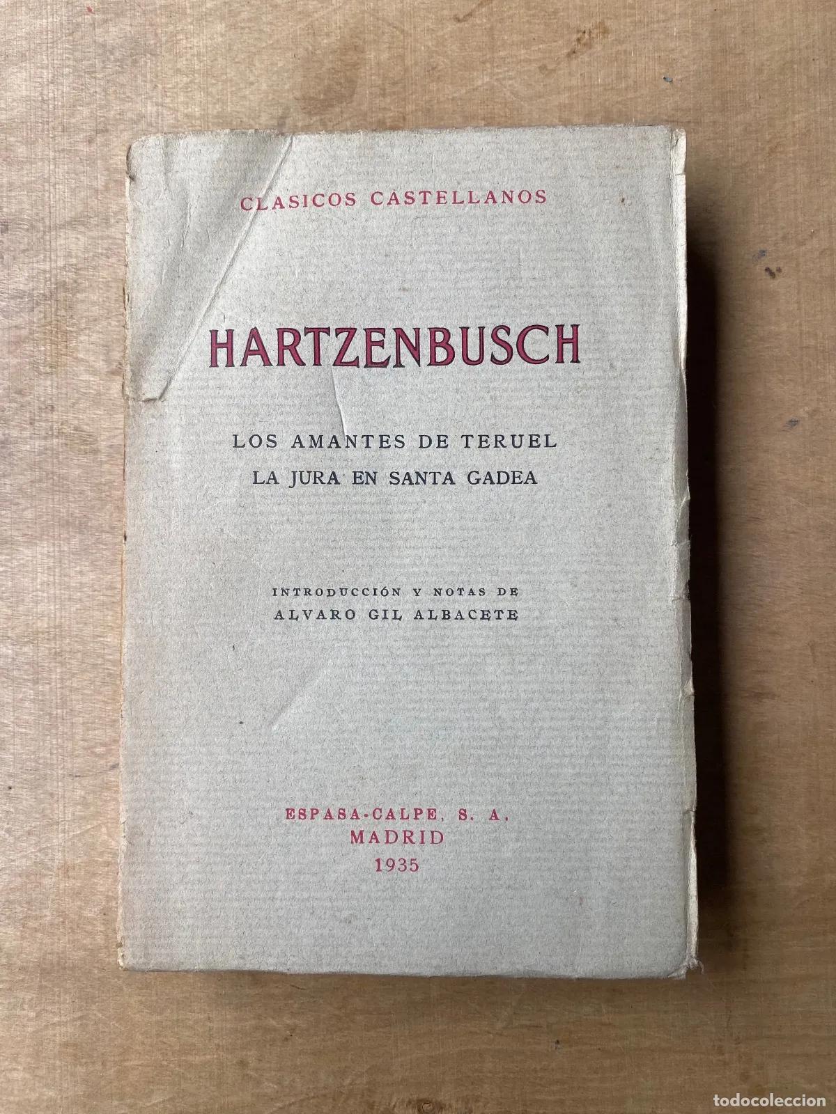 books: Juan Eugenio Hartzenbusch - Los amantes de Teruel