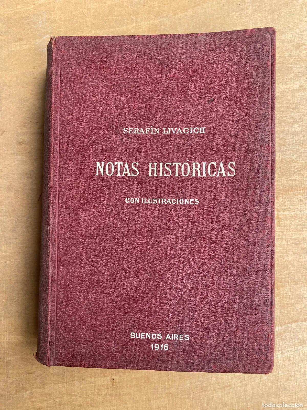 books: Serafin Livacich - Notas historicas