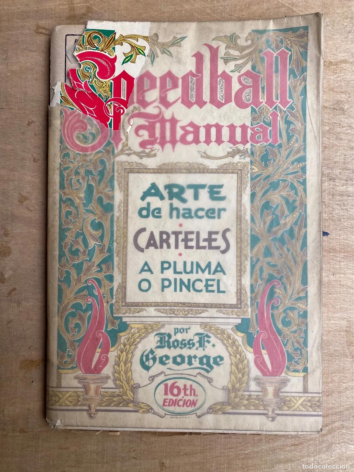 Libros: Ross F. George - Speedball manual - Foto 1
