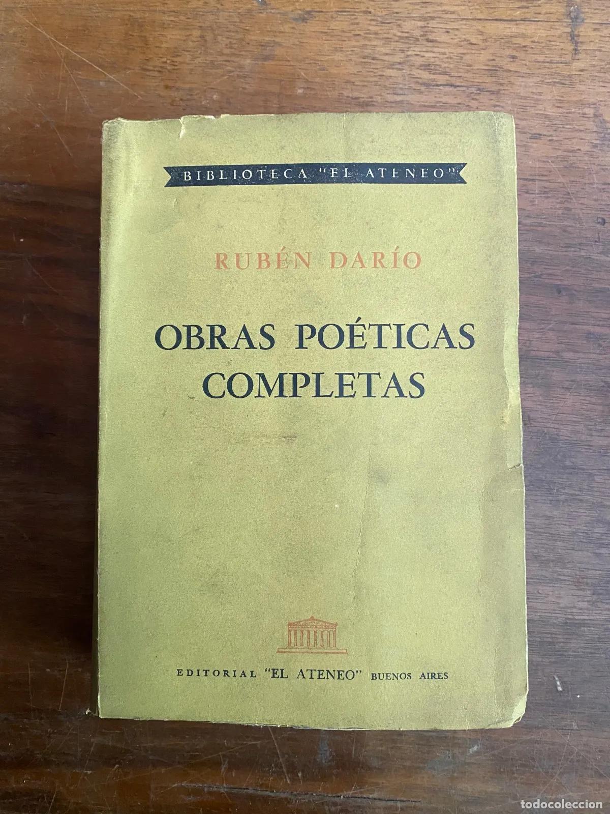 Libros: Ruben Dario - Obras poeticas completas - Foto 1