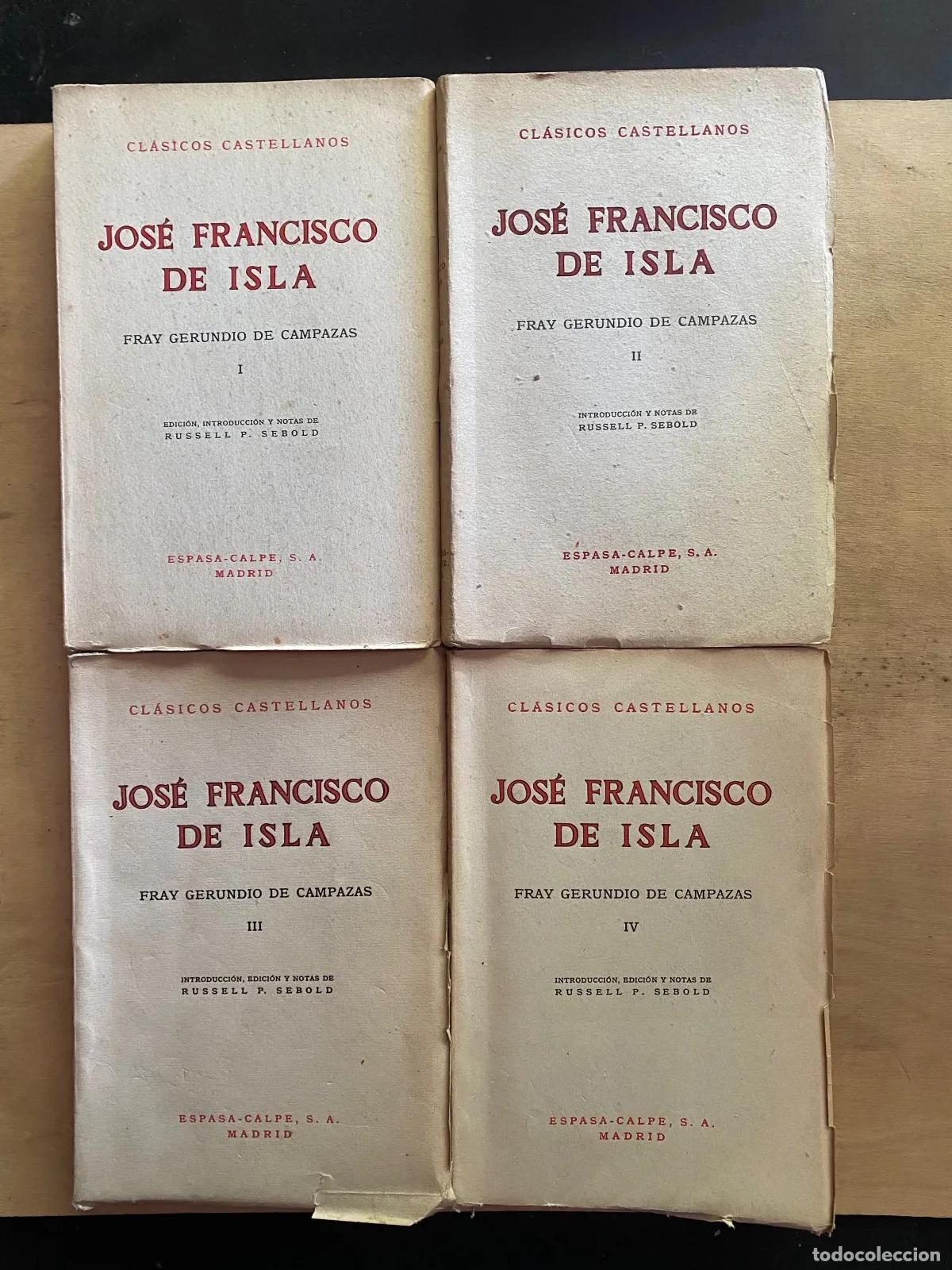 Libros: Jose Francisco de Isla - Fray Gerundio de Campazas - Foto 1