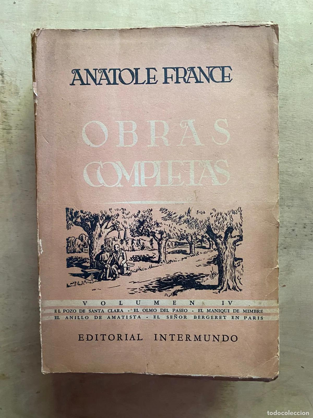 Libros: Anatole France - Obras completas - Foto 1