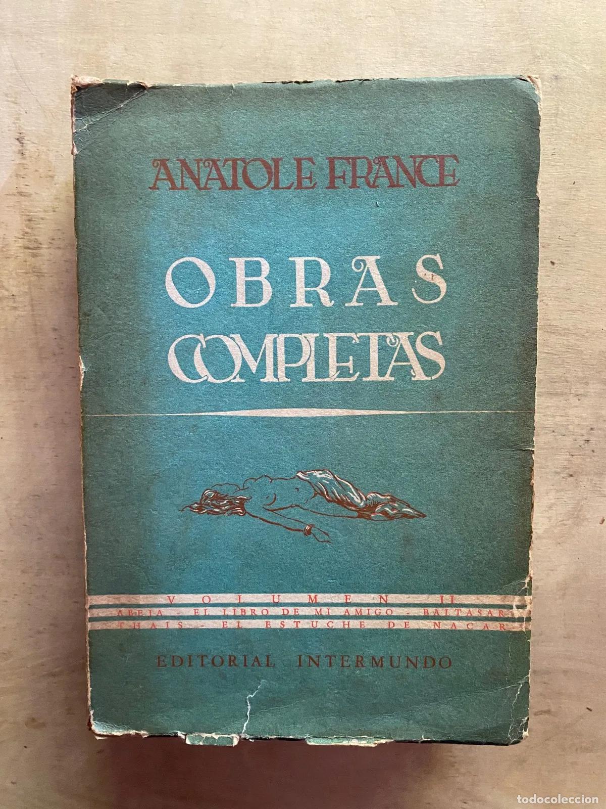 books: Anatole France - Obras completas