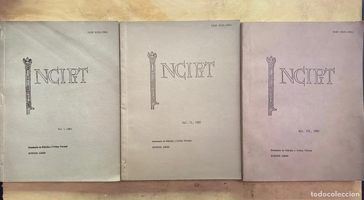Libros: German Orduna - Incipit