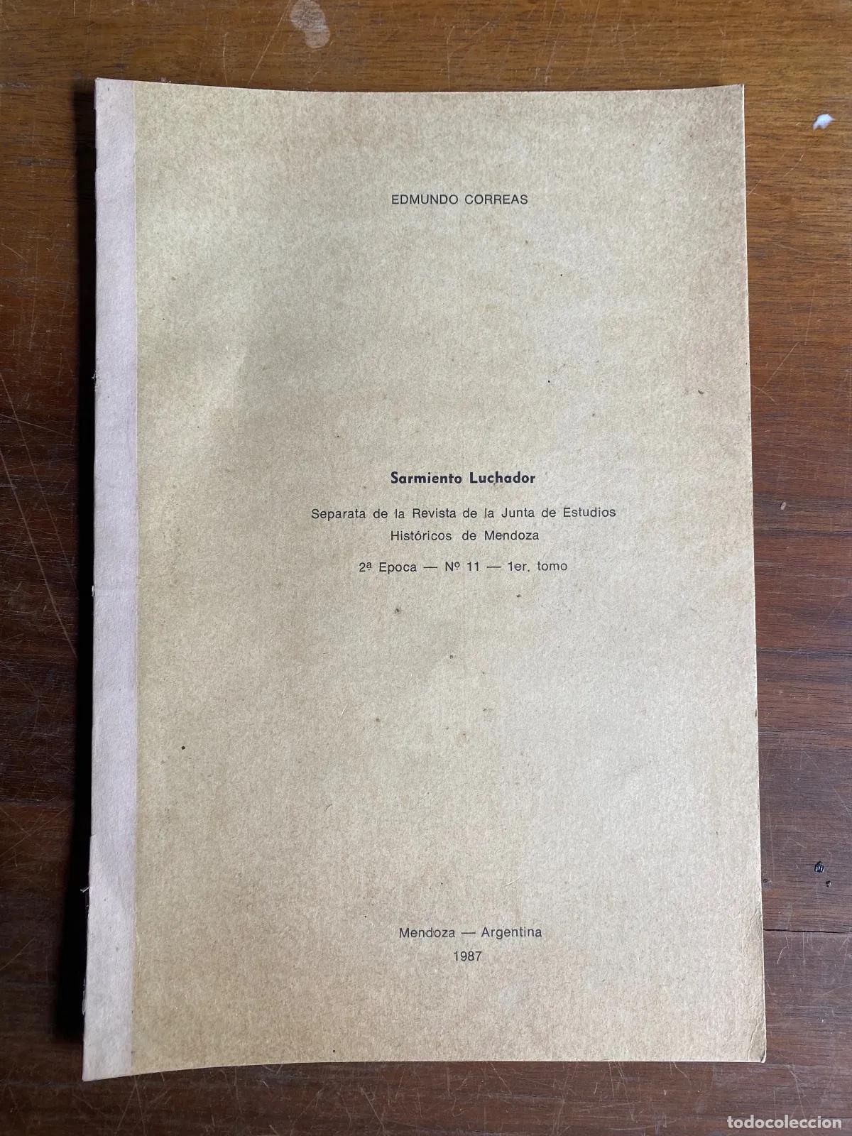 books: Edmundo Correas - Sarmiento Luchador