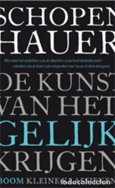 Libros: De kunst van het gelijk krijgen- 9789461055071
