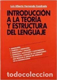 Libros: Introducci&oacute;n a la teor&iacute;a y estructura del lenguaje- 9788479620806