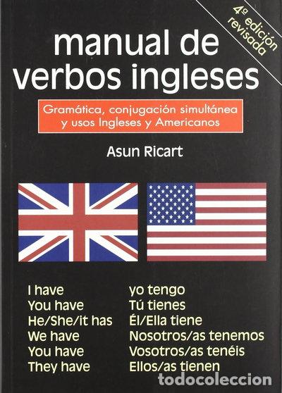 Libros: Manual de verbos ingleses- 9788496865228