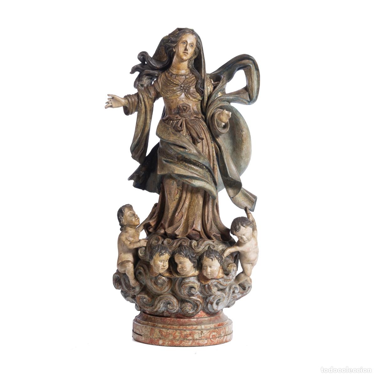 books: Arte sacro - Nuestra Se&ntilde;ora de la Concepci&oacute;n - Siglo XVIII - 102 cm