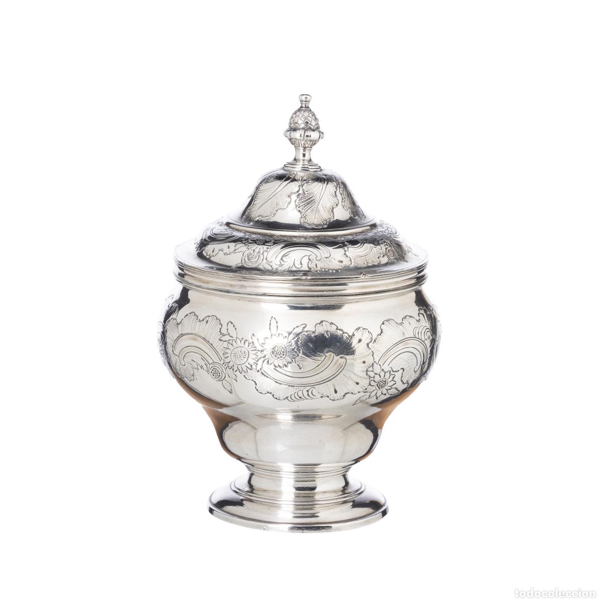 Libros: Plater&iacute;a - Azucarero de plata, D. Jos&eacute; - siglo XVIII