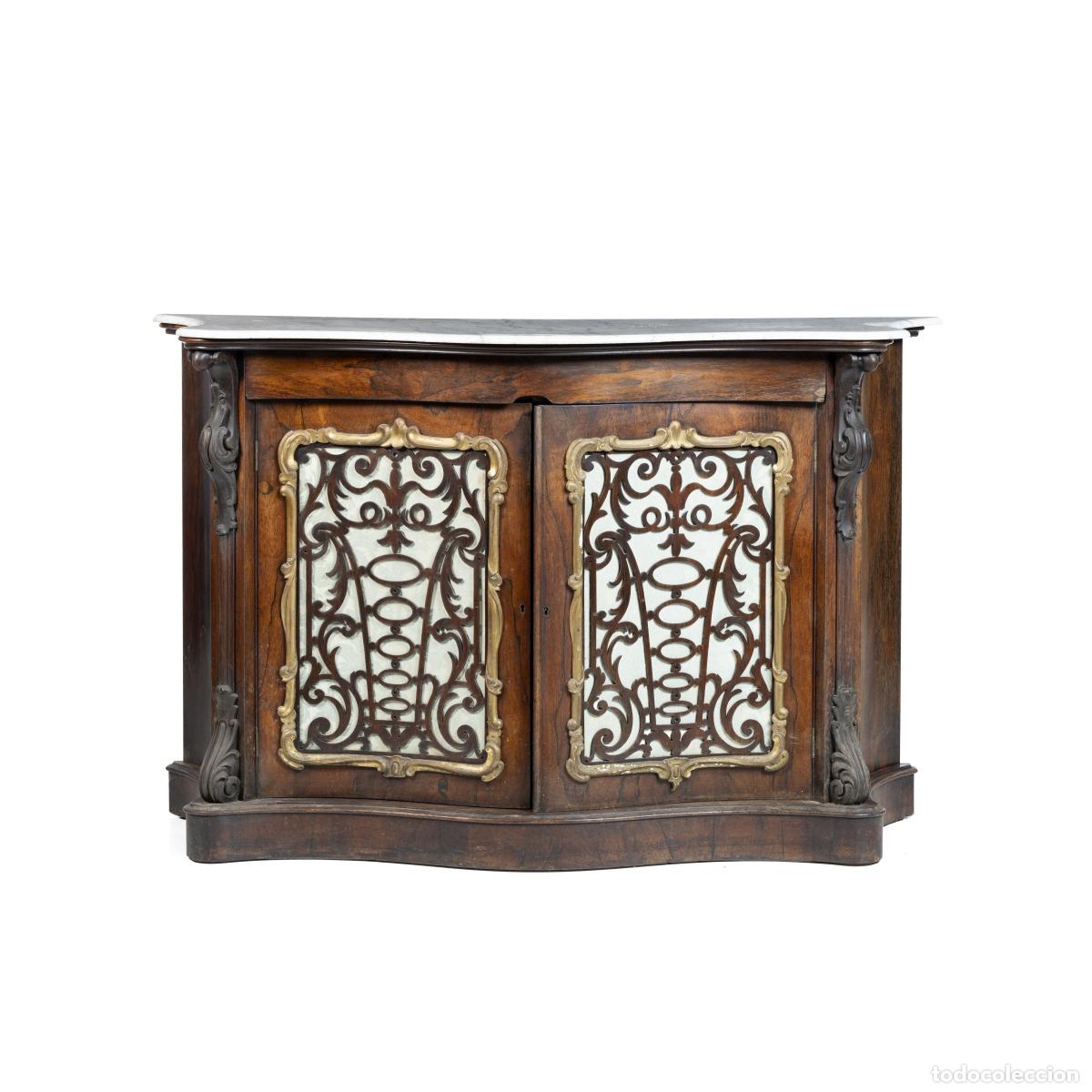 books: Muebles - Aparador de palisandro - Siglo XIX