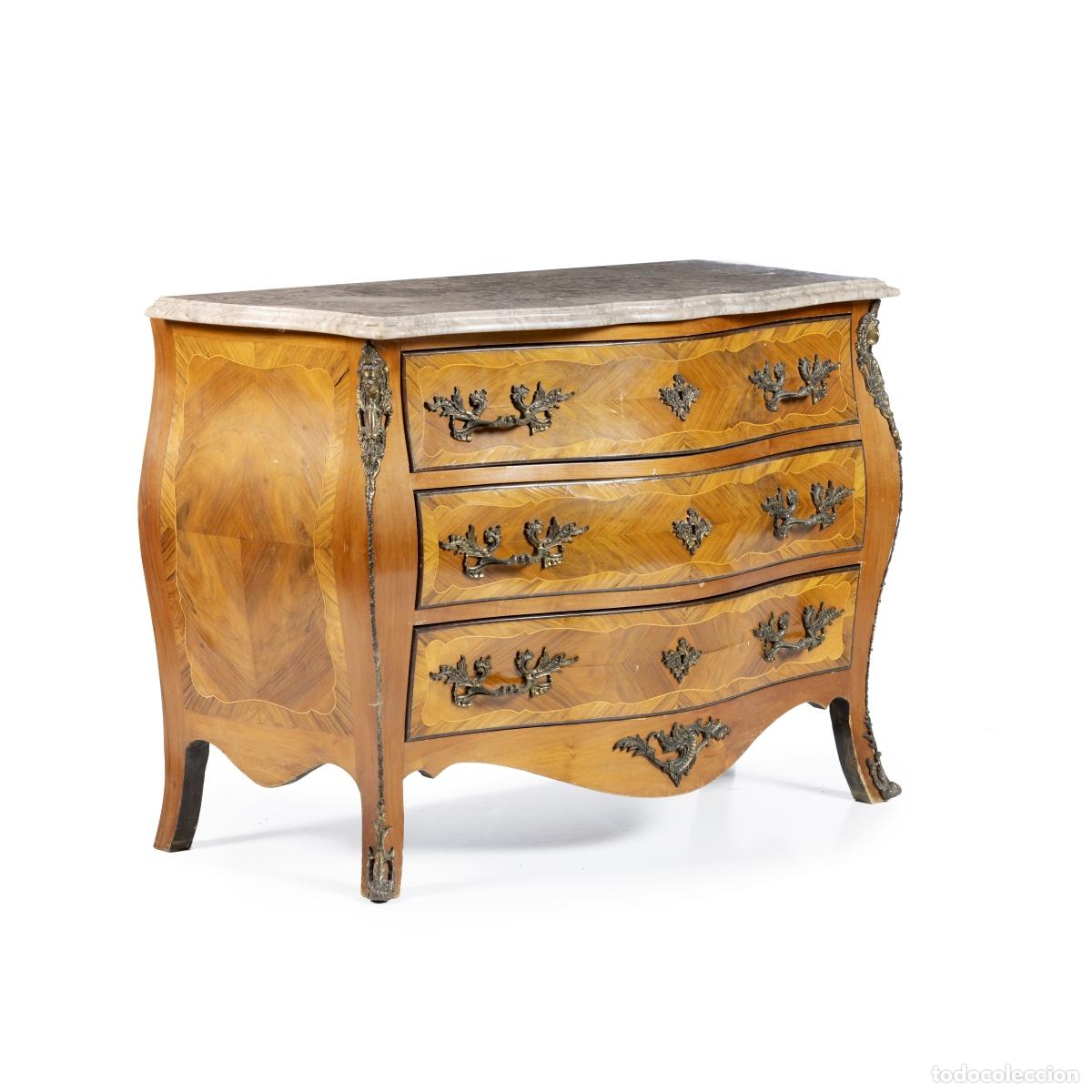books: Muebles - C&oacute;moda francesa de palisandro