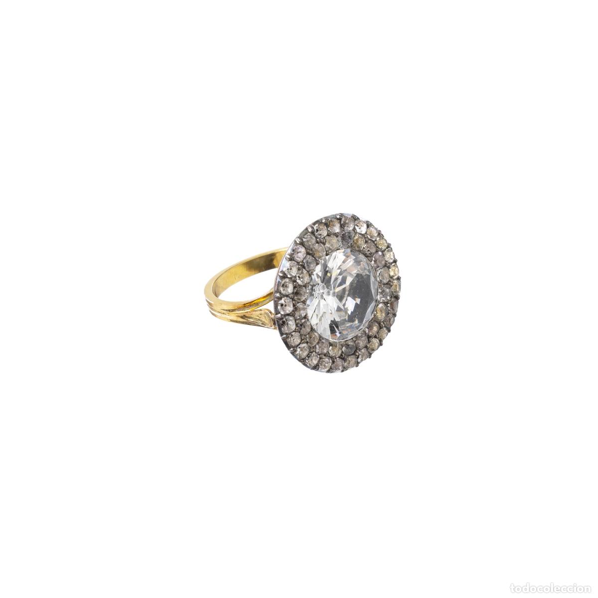 Libros: Joyer&iacute;a - Anillo de plata y oro - Siglo XIX - Foto 1
