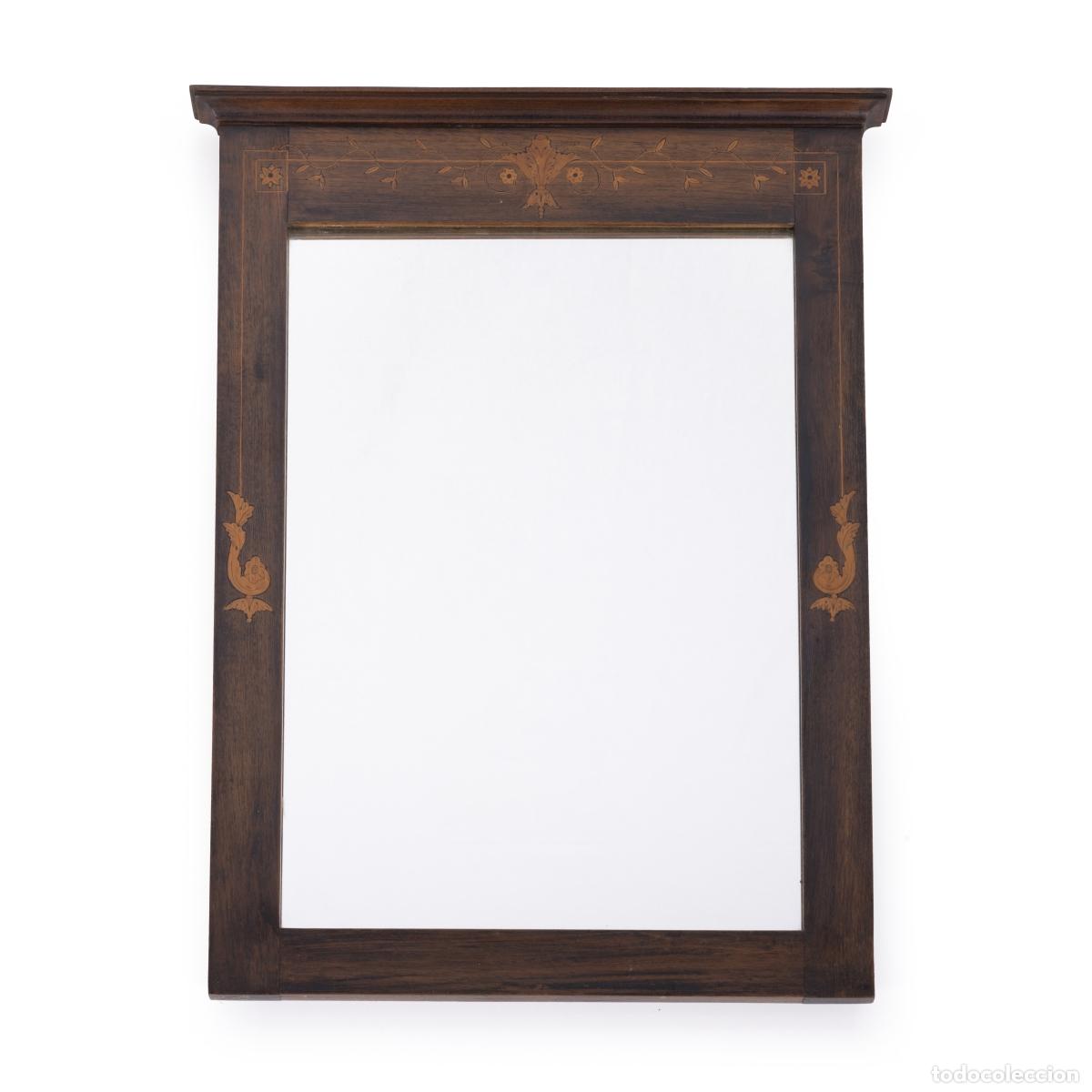 Libri di seconda mano: Muebles - Espejo de pared D. Maria en palisandro - siglo XIX