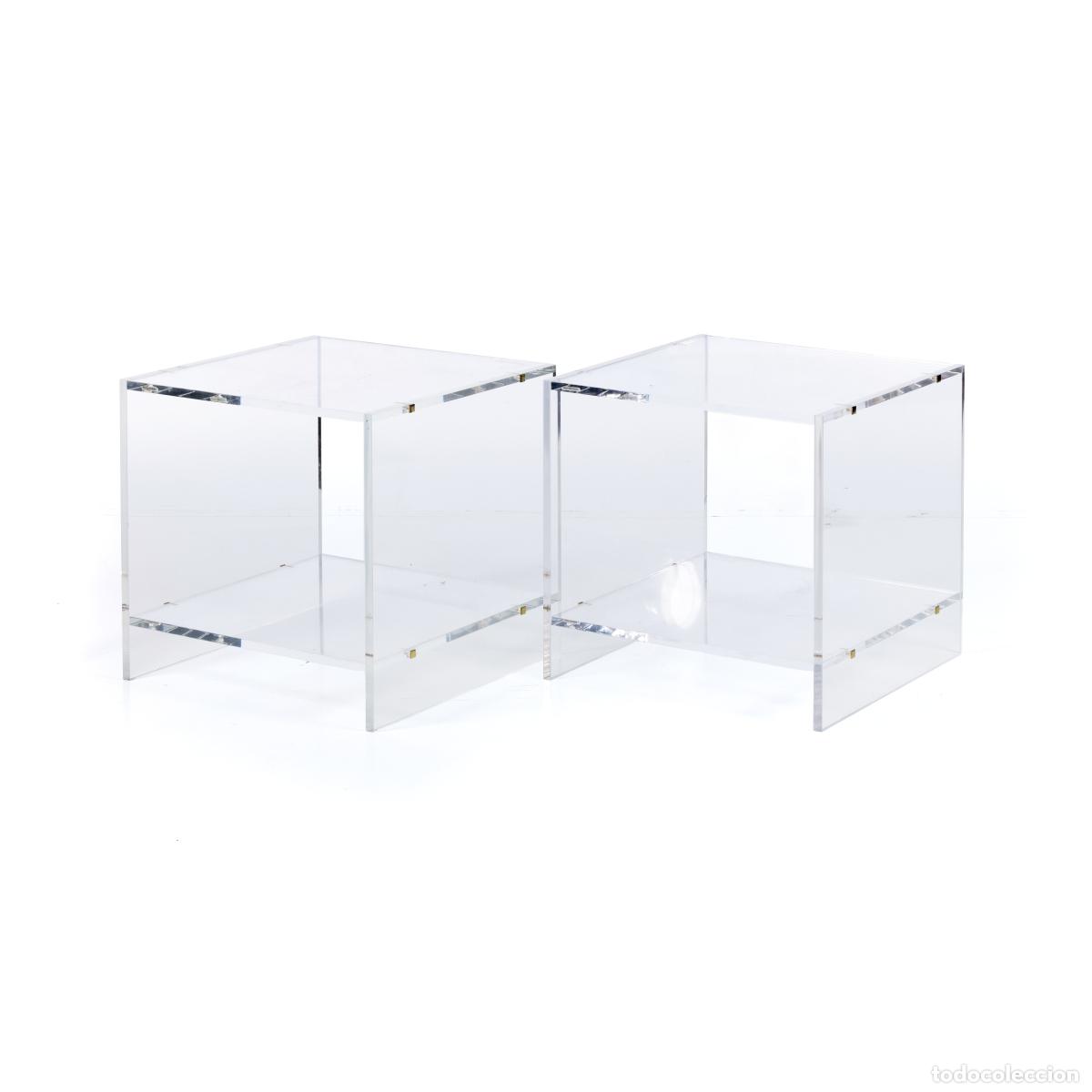 books: Muebles - Par de mesas auxiliares