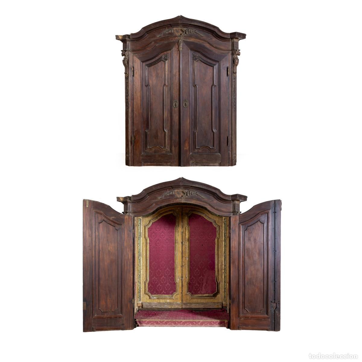 books: Arte sacro - Armario de altar - 246 cm - Siglo XVIII