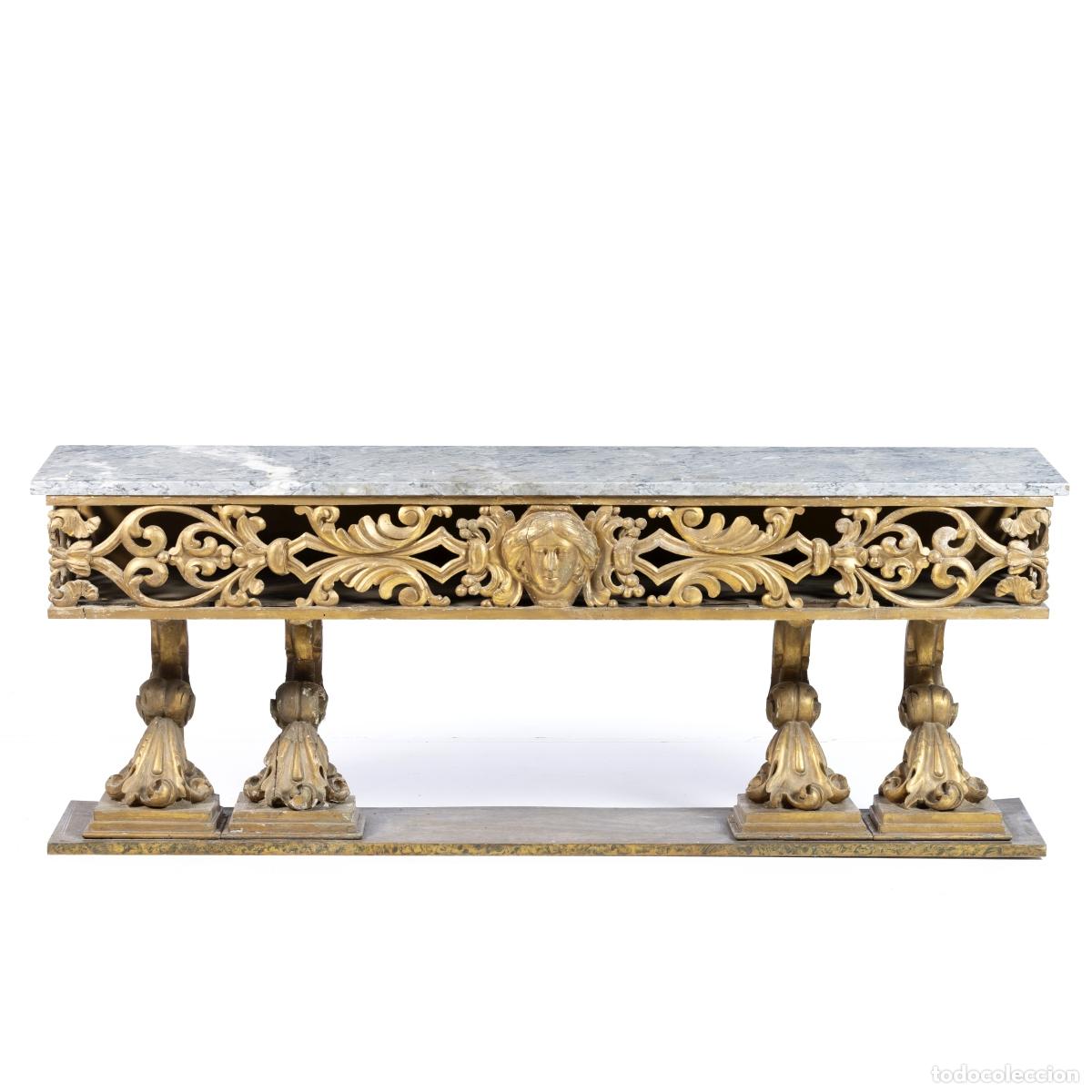 Livros em segunda m&atilde;o: Muebles - Mesa consola - 1198 cm - Siglo XVIII
