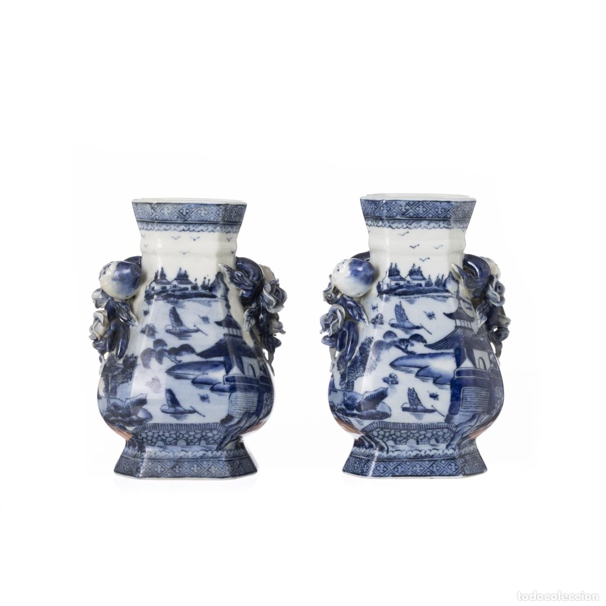 Livros em segunda m&atilde;o: Porcelana oriental - Par de jarrones - 'United Wilson Porcelain Fry'