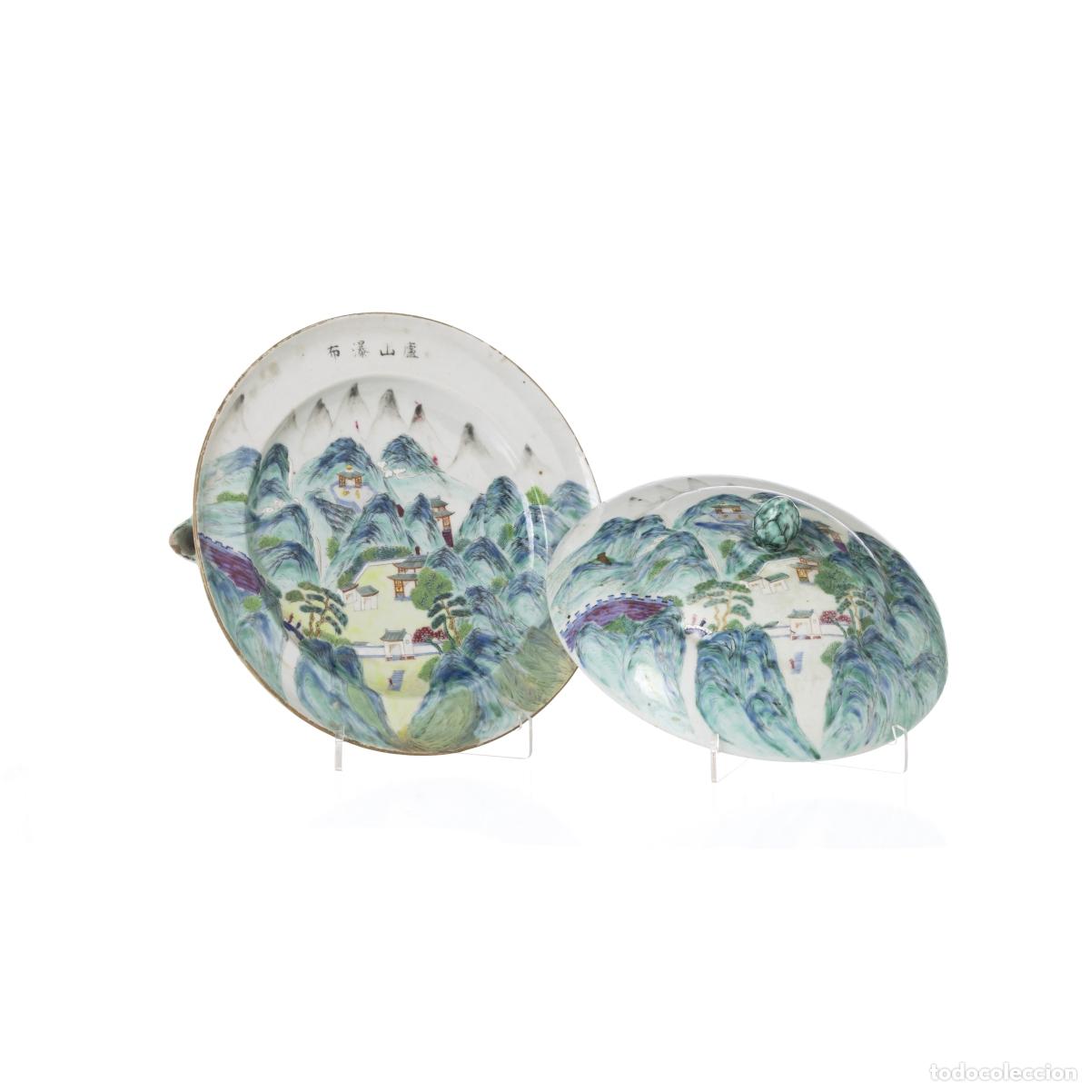 Livros em segunda m&atilde;o: Porcelana oriental - Plato con tapa - Daoguang (1821-1850)