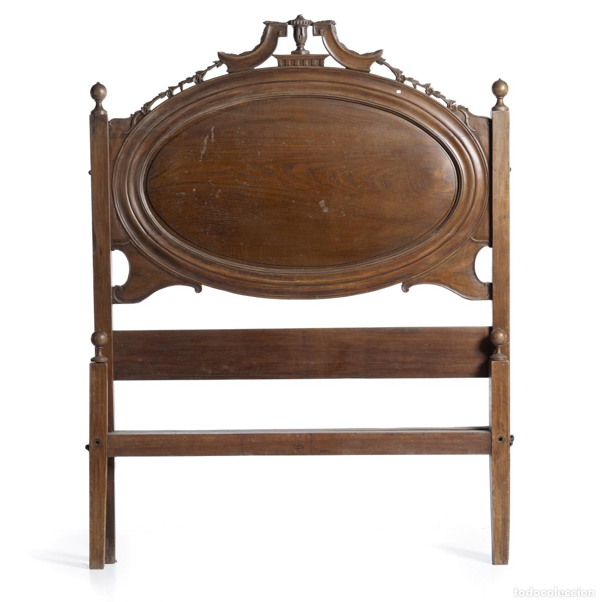 Libros: Muebles - Cama D. Maria - Siglo XIX - Foto 1