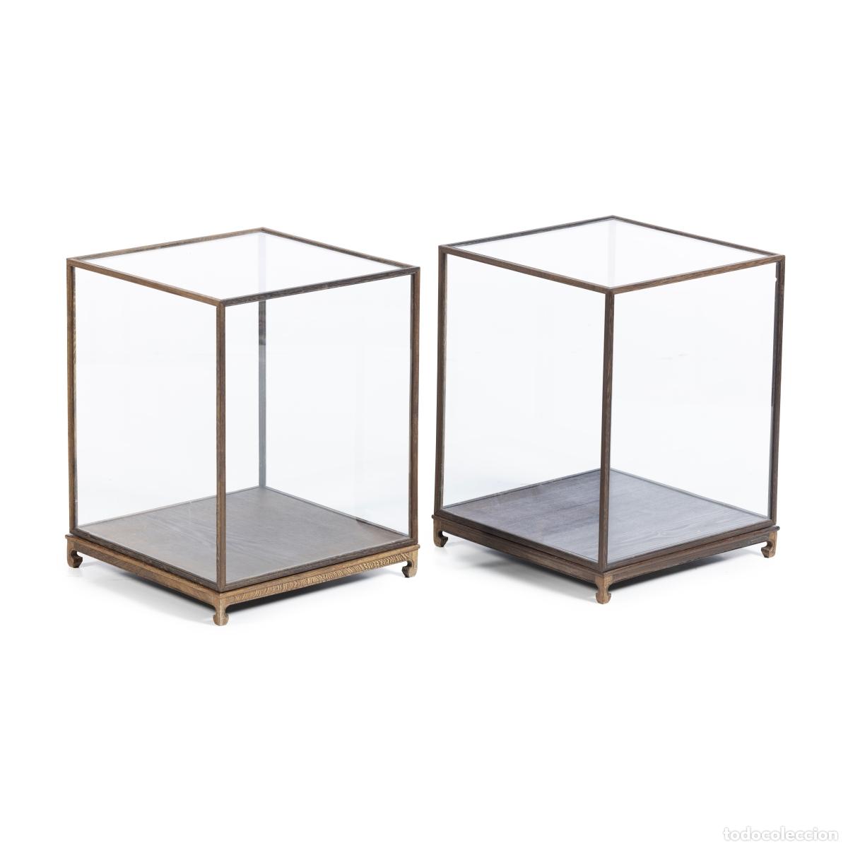 Libros: Muebles - Par de vitrinas