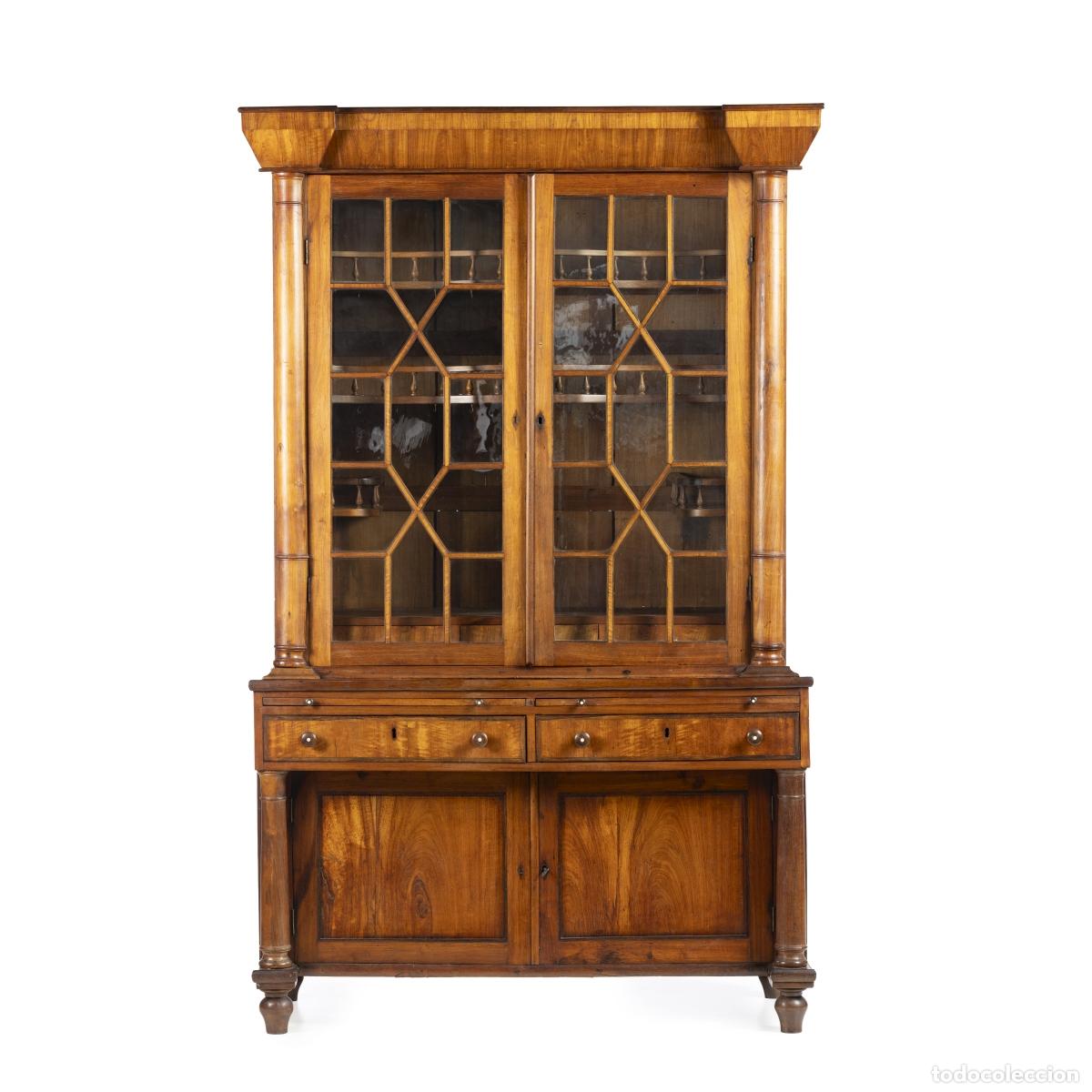 B&uuml;cher: Muebles - Vitrina de estilo Imperio - Siglo XIX