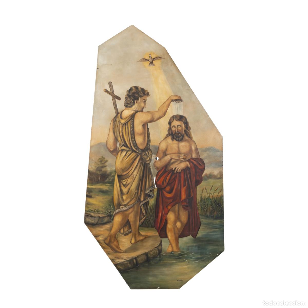 Libri di seconda mano: Pintura - El Bautismo de Jes&uacute;s por San Juan Bautista