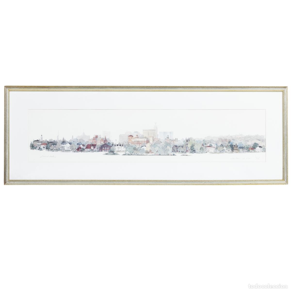 Libri di seconda mano: Pintura - Leonard Weber (1918-2018) - 'White Plains - NY - EE. UU.' - Prueba del autor
