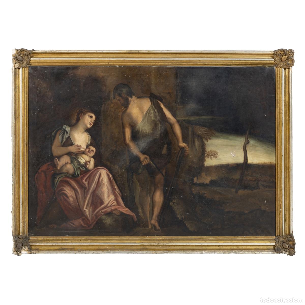 Libros: Pintura - H&eacute;rcules e Iole - Siglo XIX - 153 cm - Foto 1