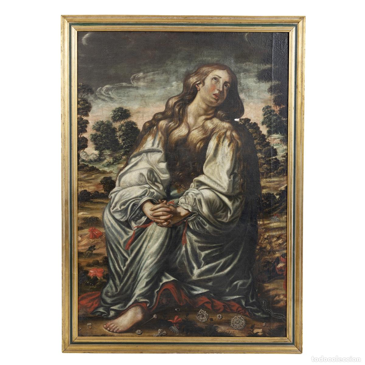 books: Pintura - Mar&iacute;a Magdalena en penitencia - Siglo XVII - 162 cm