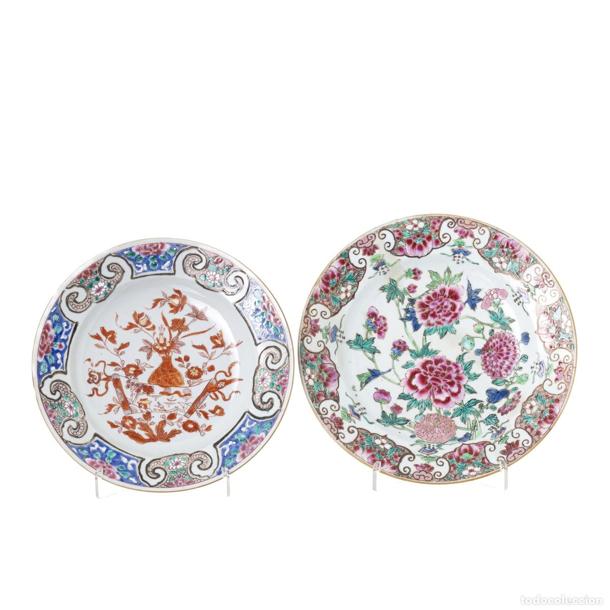 Libros: Porcelana oriental - Dos platos - Yongzheng (1723-1735)
