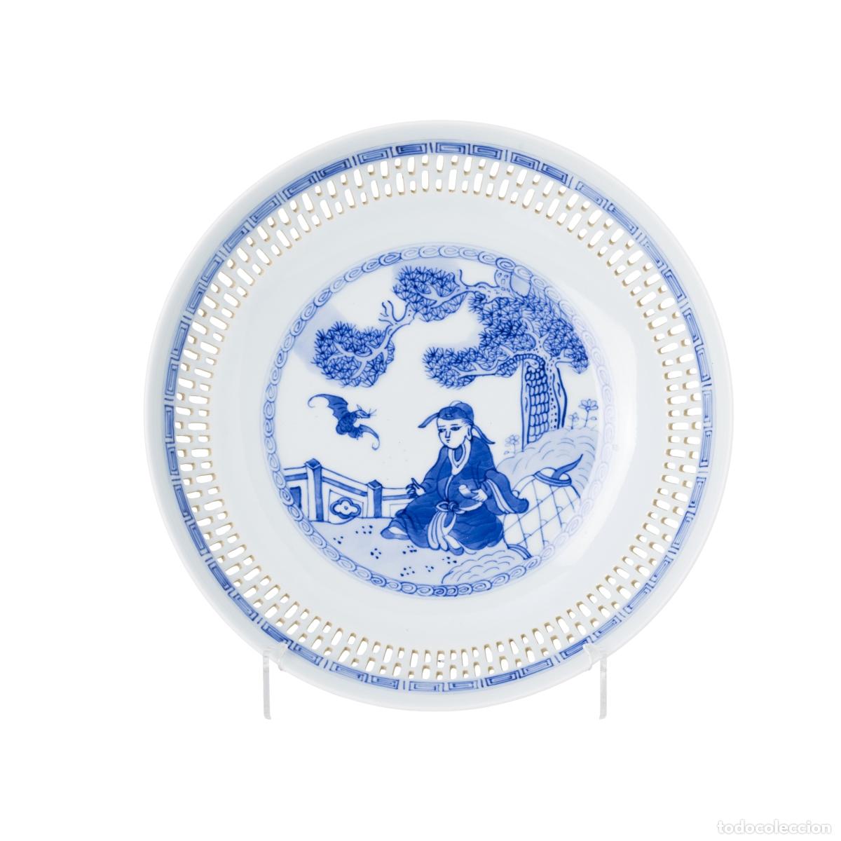 books: Porcelana oriental - Plato hondo - Siglo XIX