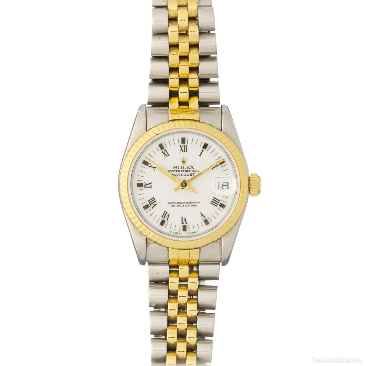 Livres: Relojes - Reloj Rolex Oyster Perpetual Datejust - Oro de 18 quilates