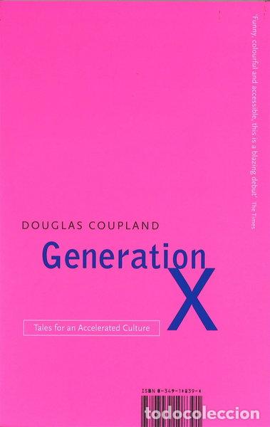 Libros: Generation X: Tales for an Accelerated Culture- 9780349108391