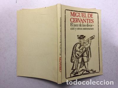 Libros: El juez de los divorcios y otros entremeses- 9788439863564