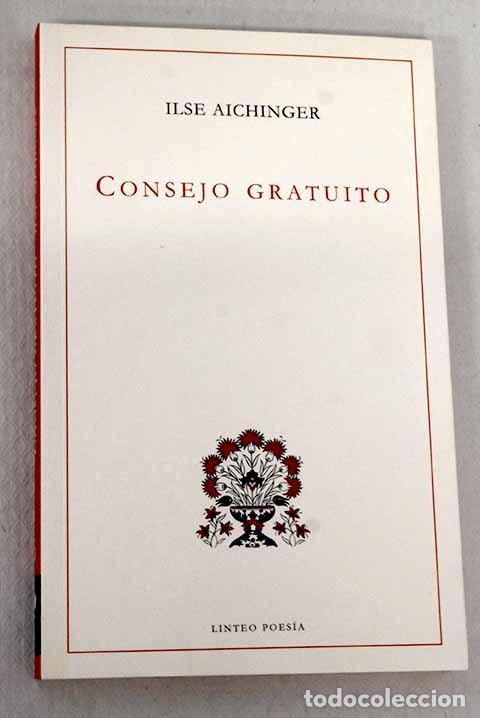 Libros: Consejo gratuito: Aichinger, Ilse.- Aichinger, Ilse