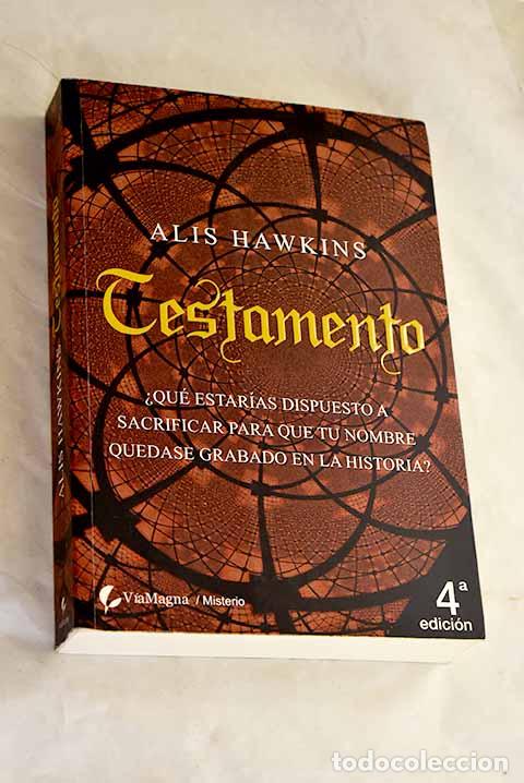 Libros: Testamento: Hawkins, Alis.- Hawkins, Alis - Foto 1
