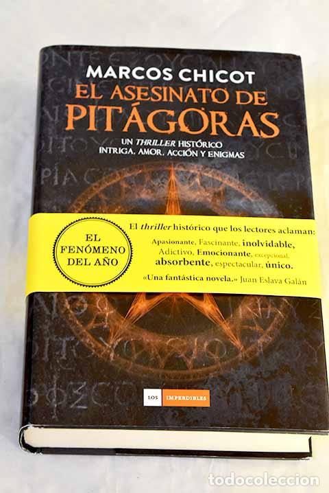 Libros: El asesinato de Pit&aacute;goras.- Chicot &Aacute;lvarez, Marcos - Foto 1