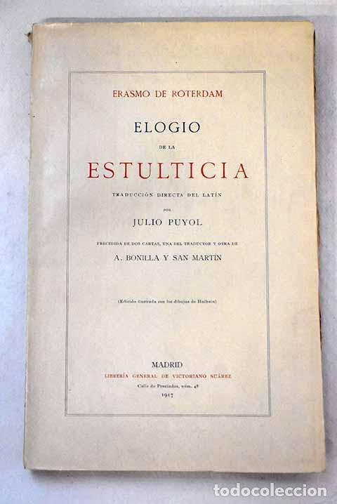 Libros: Elogio de la estulticia.- Rotterdam, Erasmo de - Foto 1