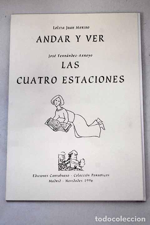 Libros: Andar y ver: Juan Merino, Lolita.- Juan Merino, Lolita