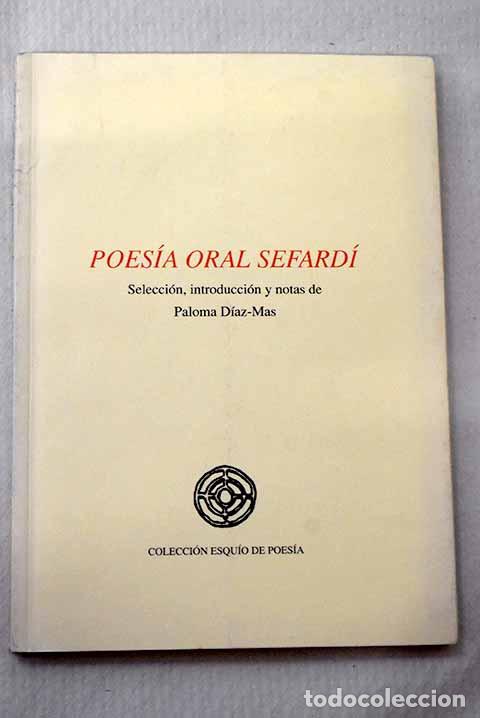 B&uuml;cher: Poes&iacute;a oral sefard&iacute;: