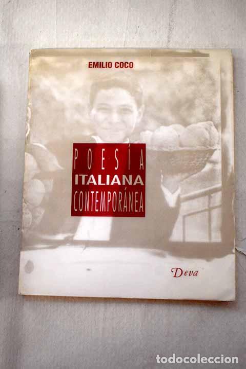Libros: Antolog&iacute;a de la poes&iacute;a italiana actual.- Coco, Emilio