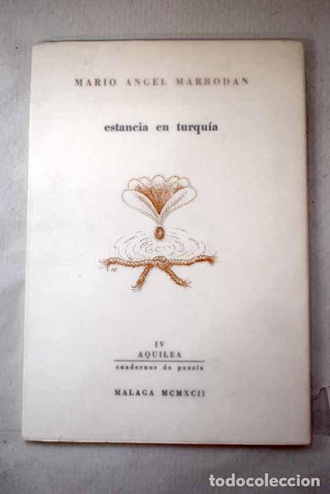Libros: Estancia en turquia: Marronda, Mario &Aacute;ngel.- Marronda, Mario &Aacute;ngel