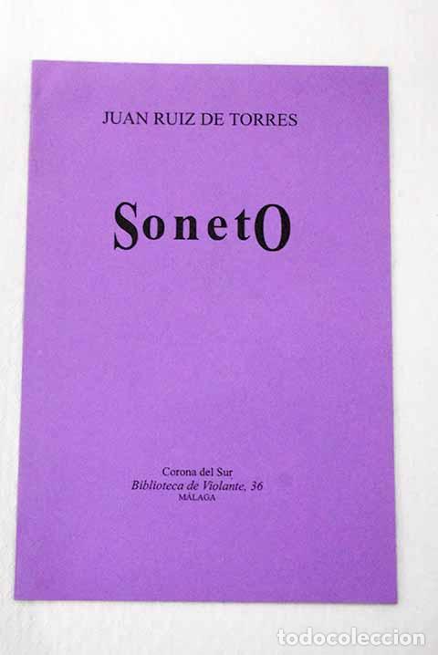 Livres: Soneto: Ruiz de Torres, Juan.- Ruiz de Torres, Juan