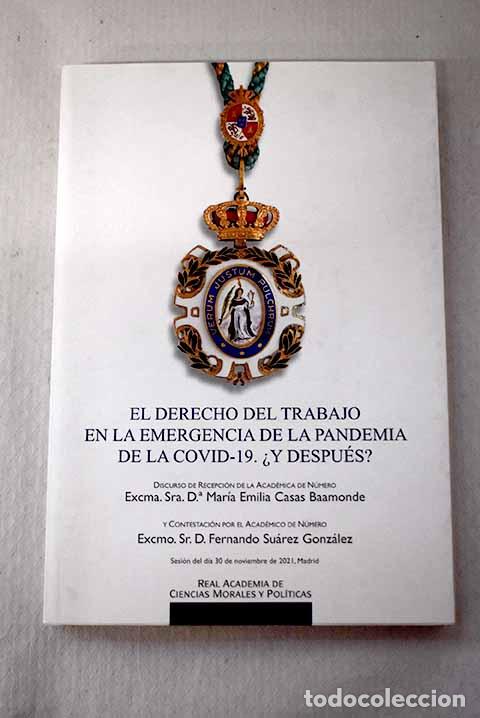 Libros: El derecho del trabajo en la emergencia de la pandemia de la covid-19, &iquest;Y despu&eacute;s?