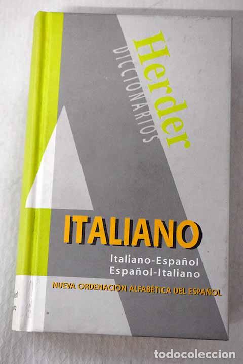 books: Diccionario italiano: italiano-espa&ntilde;ol, espa&ntilde;ol-italiano.- Calvo Rigual, Ces&aacute;reo