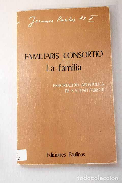 Libros: Familiaris consortio: la familia - Foto 1